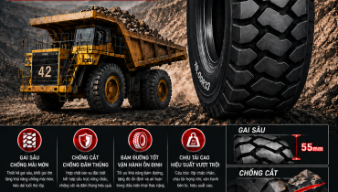 Lốp xe tải mỏ Bridgestone – VMTP